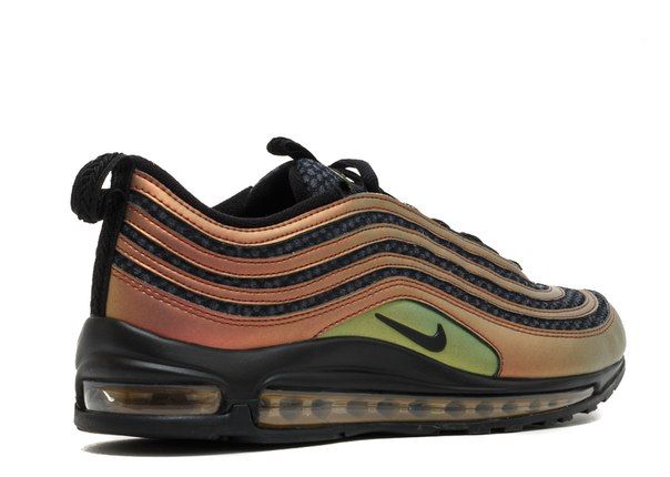 Nike Air Max 97, перламутровые кожа, нейлон, женские