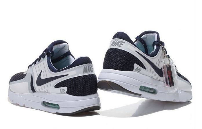 Nike Air Max Zero, синий, белый, нейлон, мужские
