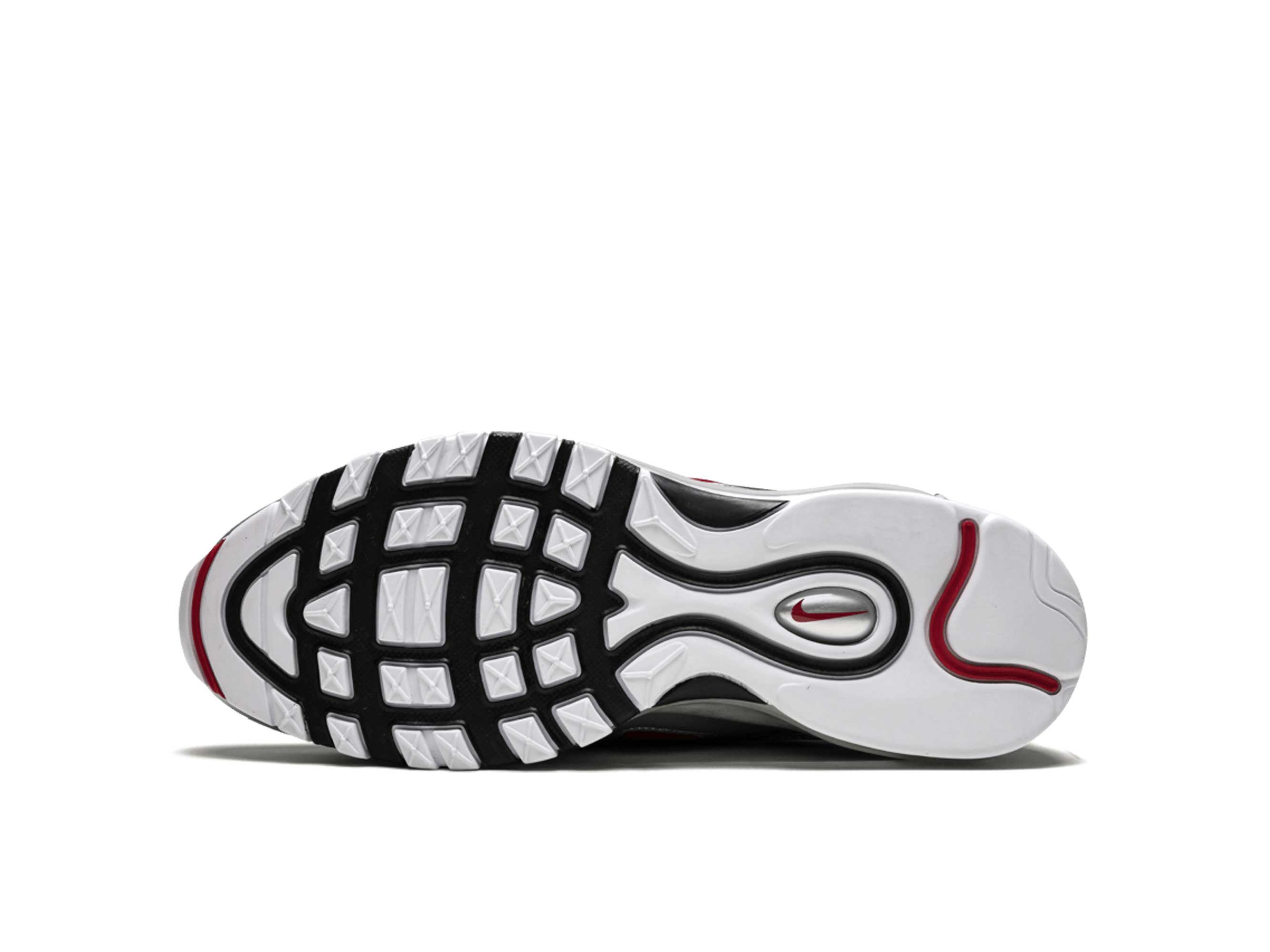 Nike Air Max 97 Black/Silver, черный, серебряный, текстиль, кожа, мужские