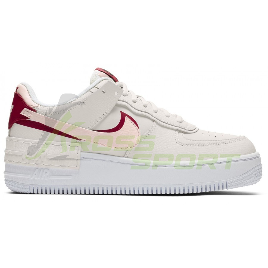  Nike Air Force 1 Shadow Beige/Pink/Red